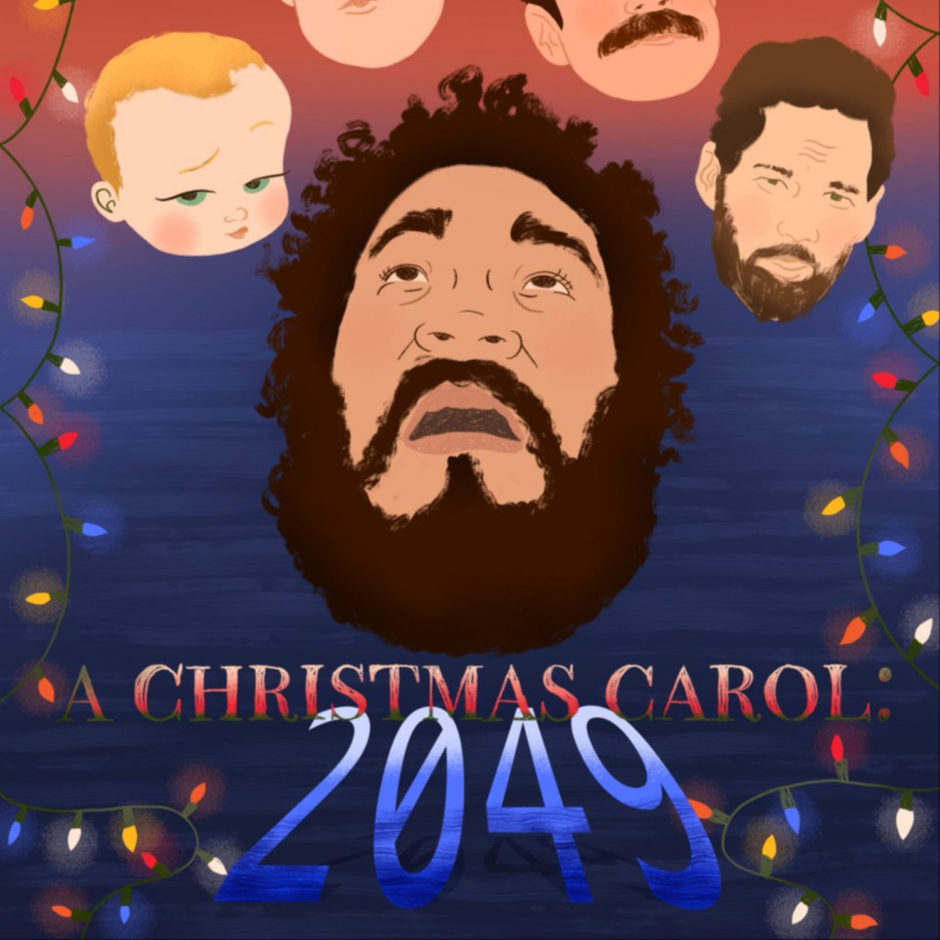 A Christmas Carol 2049 Poster